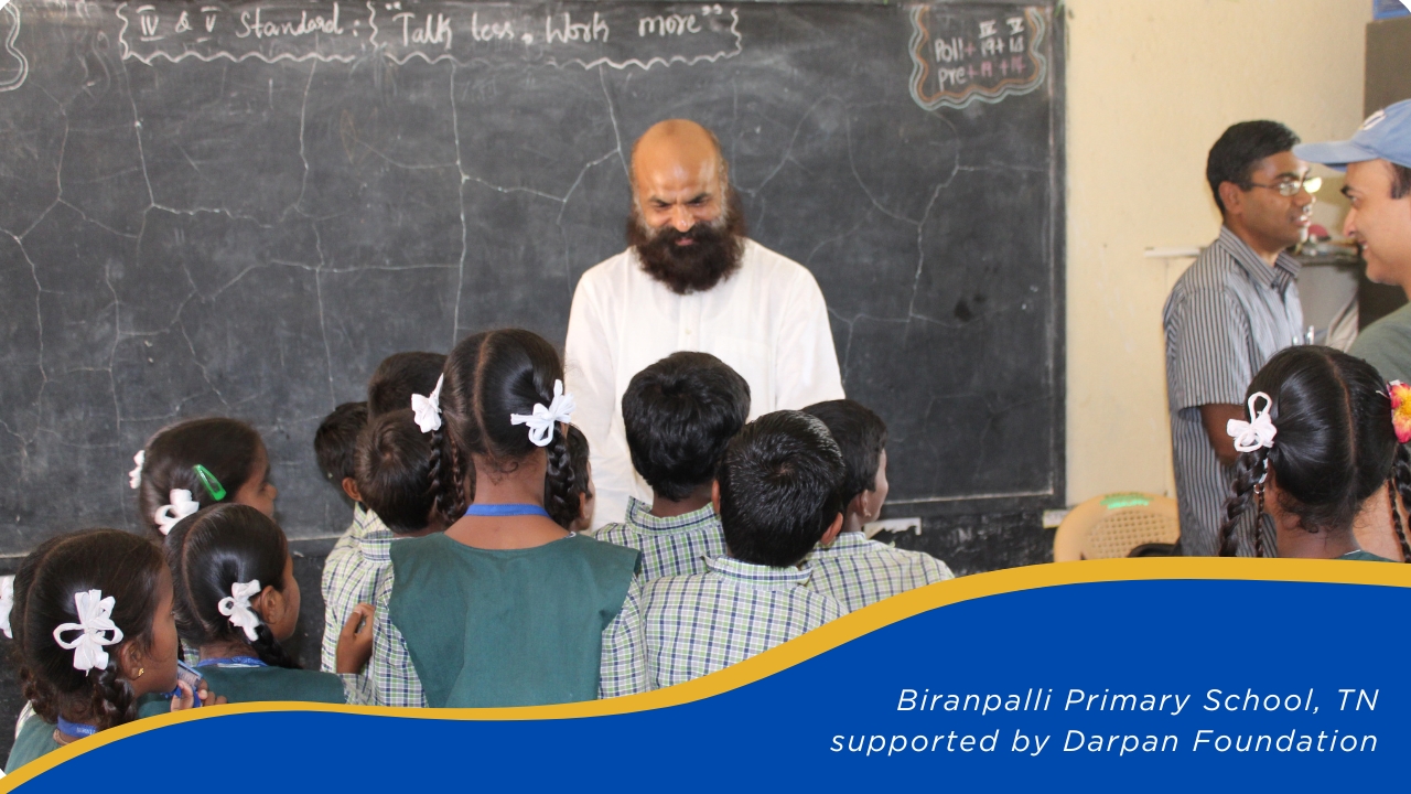 Biranpalli Primary School, TN supported by Darpan Foundation